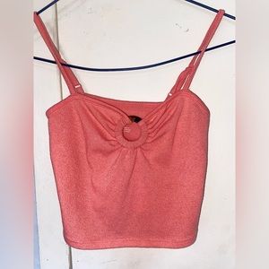AMERICAN EAGLE pink crop top brand new!
